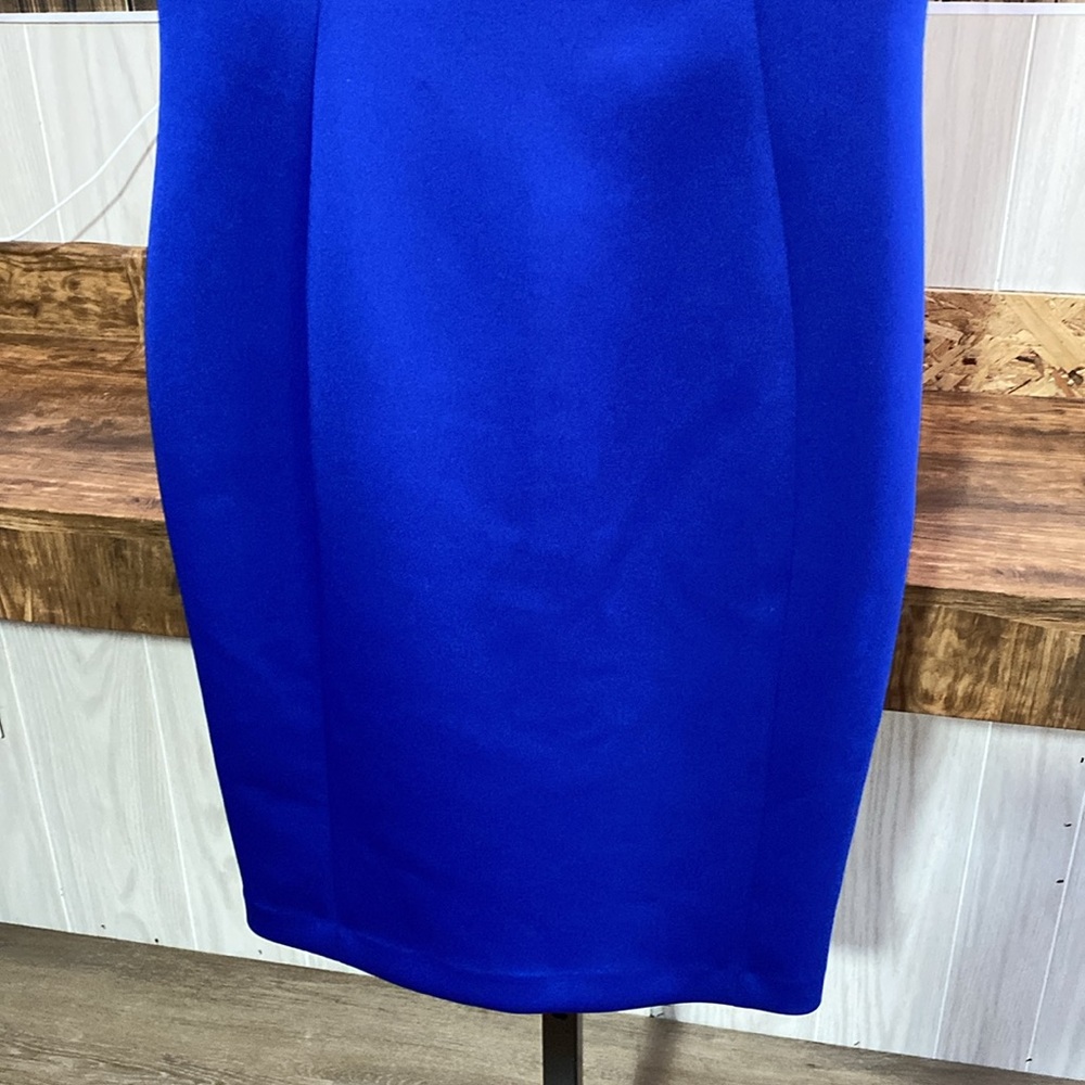 Calvin Klein Royal Blue Midi Dress - Picture 2 of 5